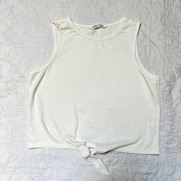 Shein Knotted Tank Top Size 11/12 - Picture 2 of 5